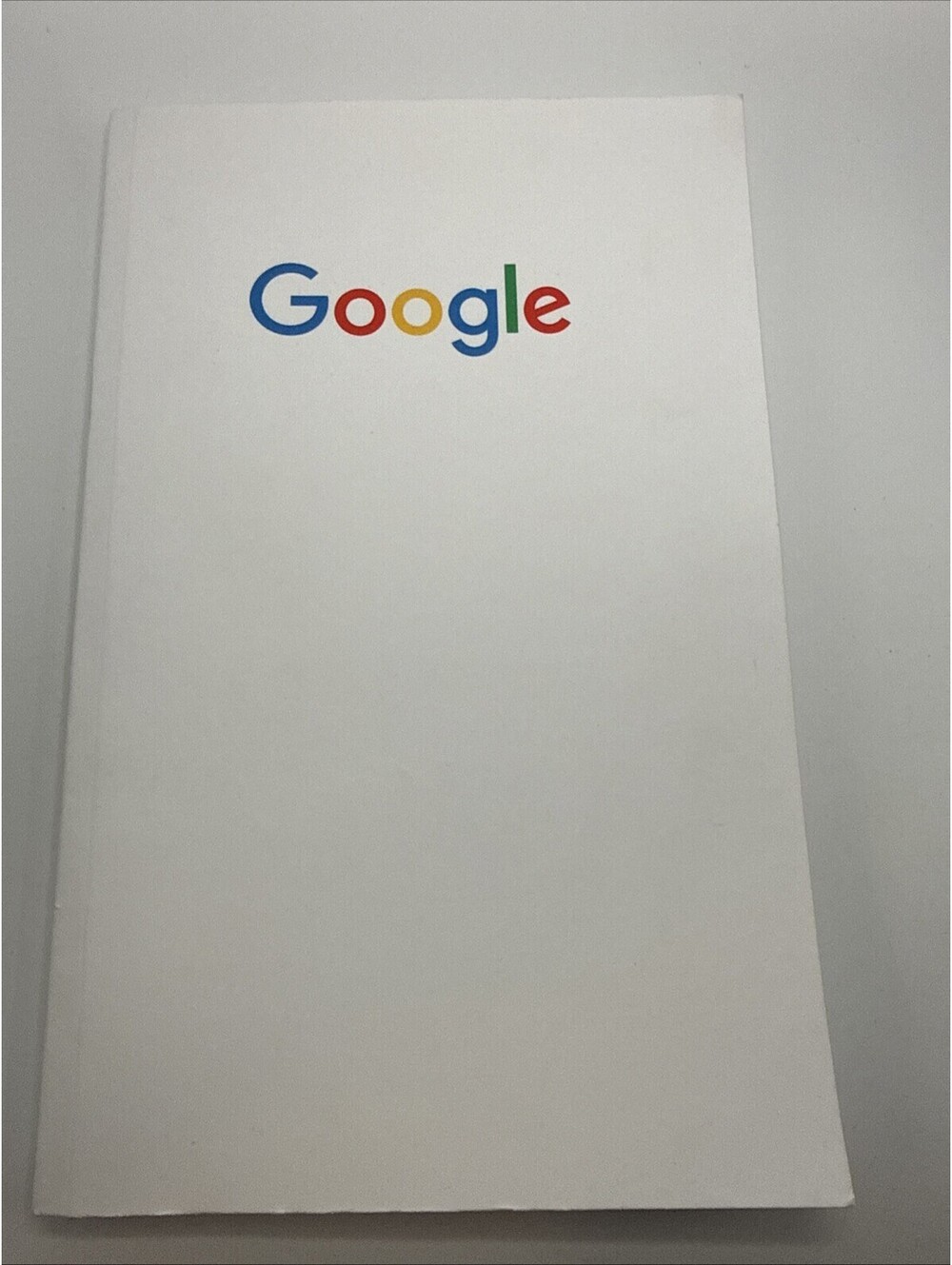 Unused Google Softcover Paper Note Writing Notebook